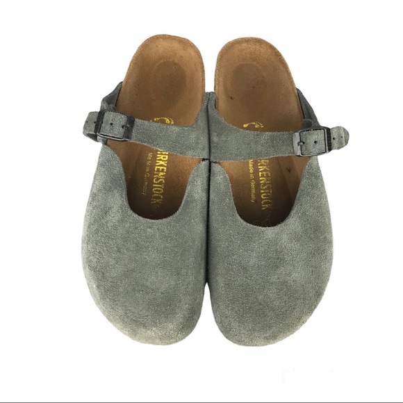 Birkenstock Shoes - Birkenstock Women’s 38 Rosemead Green Suede Leather Clog